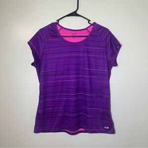 ⚫️Champion‎ Purple Pink Relaxed Fit T-Shirt